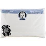 Gerber 10-pack Prefold Premium 5-ply Cloth Diapers (made from heavy, tightly twisted yarns) Baby / Child / Infant / Kid