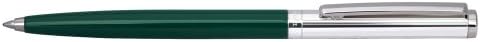 Otto Hutt Design 01 Silver/Green Ballpoint Pen