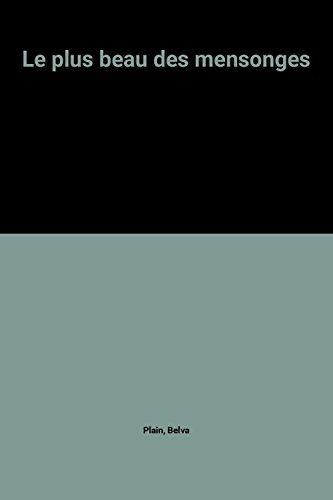 couverture de : Le plus beau des mensonges