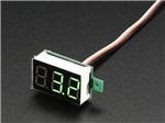 Preisvergleich Produktbild Mini 3-Draht-Volt-Messinstrument (0 - 99.9VDC)
