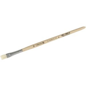 Preisvergleich Produktbild Brunnen 12 x Borstenpinsel Schule Holz 10