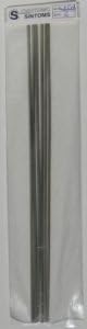 Pre-cut 6 Cues from 26 cm Straight Keys Super Jumbo for Guitar and Bass 300147 FEH