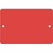 Produktbild 1000 x RNK Kollianhänger Plastik 150x99mm rot