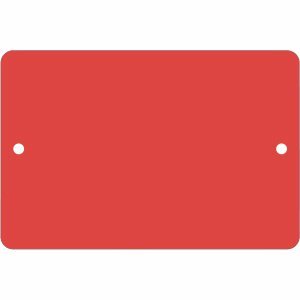 Preisvergleich Produktbild 1000 x RNK Kollianhänger Plastik 150x99mm rot