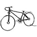 Produktbild Rennrad aus Metall Deko Fahrrad Figur