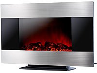 Carlo Milano Premium-Elektrokamin für Wand- und Standmontage, 90×56 cm - 4