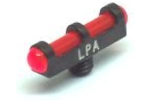Mirino LPA in fibra ottica rossa per fucile filettatura mm. 2,6