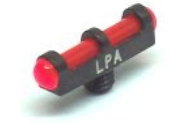 LPA Viseur en fibre optique rouge pour carabine – Option 3