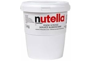 DAKOMYO Gharana Swaad Ka Khazaana Nutella Hazelnut Spread 3kg | Creamy Hazelnut Indulgence | Made with Fine Hazelnuts | Family-Size Jar | Delightful Cocoa Blend | No Preservatives or Artificial Colors