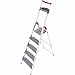 Produktbild Hailo ProfiLine S 225 XXR Alu-Sicherheits-Stufenstehleiter 5 Stufen 8895-021