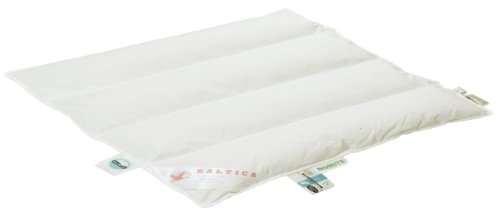 ARO Artländer Kinder Kanal 9043490 Children's Duvet Air Fresh Light Baltic Goose Down Baltica 100 x 135 cm Washable at 60° White