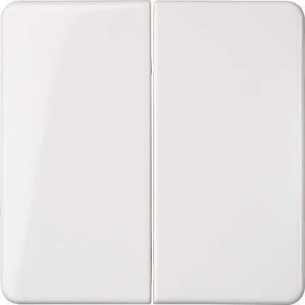 Preisvergleich Produktbild Elso Wippe Serienschalter und Doppeltaster Paar FAB, perlweiß, 233500