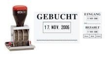 Preisvergleich Produktbild Datumsstempel Eingang 4mm COLOP 04060L1 45x30mm