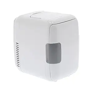 Mini Car Refrigerator, 4L/6 Can Mini Fridge, DC12V Personal Refrigerator, Portable Cooler & Warmer for Food, Drinks, Beauty & Makeup/Car/Outdoor/Travel