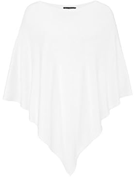 Poncho für Damen von Zwillingsherz / Modischer All-Rounder für Frauen als Alternative zu einem Strickwaren / Pulli...