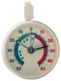 Dr.F Diepvriesthermometer Wit Rond