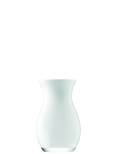 LSA International Blume Farbe Posy Vase H20 cm weiß