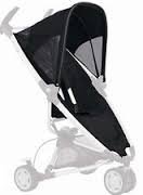 Quinny Zapp PUSHCHAIR FABRICS : Hood, Seat Cover & Harness pads ROCKING BLACK