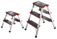 Preisvergleich Produktbild 1 X Hailo Klapptritt L90 225 2x3 Stufen 4423-001