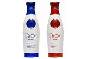 Brasiliansk Utjämning Keratin Portier Exclusive Blowout Hair Progressive Brush VIP schampo och mask (utan FORMOL) 1 L av varj