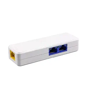 Hanutech Smart Poe Extender Upto 100M Supported 2 Cameras,Poe Extension Networking Device (No External Power Required)