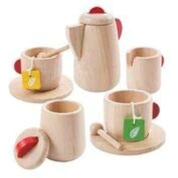 wooden tea set for 1 year old
