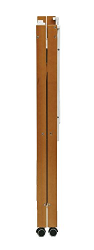 Arredamenti Italia AR_IT- 999 AIRONE Flügelwäscheständer ausziehbar klappbar, massives Buchenholz Farbe kirschrot 175 x 105 x 67 cm - 5