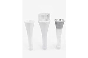 BenBow Set di Parti di Ricambio: Tubo di Plastica (014) + Tubo con Spazzola (015) + Tubo con Acciaio Inox (016) - per Pistola di Pulizia, ad Aria, Soffiatrice - Compatibili con la Serie Classic