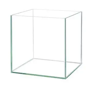 AquaNature Super Extra Clear Glass Customize Fish Aquarium( size-18x18x18 in 6mm Glass)