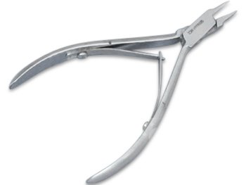Kräftige Nagelzange Eckenzange 13 cm, super spitz