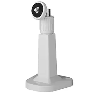 Witamy Trapezoid Camera Wall Ceiling Mount Adjustable Angle Plastic Bracket Stand Holder Light Weight for CCTV Cameras MI 360 etc. White