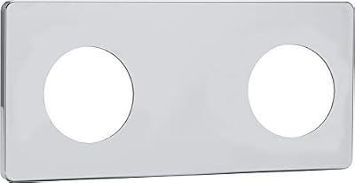 NT NOYON & THIEBAULT Cache platine double abs chromé ea150 mm NOYON & THIEBAULT
