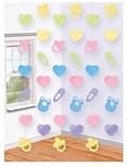 Baby Shower String Decoration 6x 2m Strings