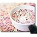 Produktbild Mauspad mit Müslischale Milch Splash rutschfestem Neopren Gummi Standard 22,9 x 17,8 cm X 1/8 Mauspad