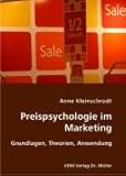 Image de Preispsychologie im Marketing: Grundlagen, Theorien, Anwendung