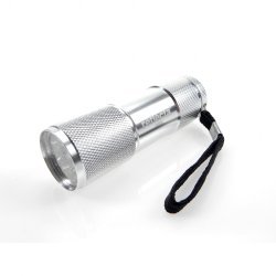 Preisvergleich Produktbild Taschenlampe Hat led- grau