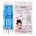 Professional Quality Set of 5 Double Ended Nail Art Dotting and Marbling Tools With 10 Dot Sizes By VAGA