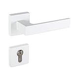 ✅ PARA TODAS SUS PUERTAS - Nuestras manillas se adaptan perfectamente a los diferentes modelos de puertas de 35 a 47 mm de grosor como para su baño, sala de estar, entrada, WC, garaje, oficina.