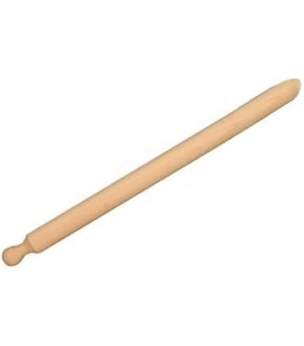 Sicignano | Mattarello in Legno 100 cm x 3 cm per Pasta, Pizza, Dolci – Stesura Uniforme, Ergonomico, Professionale, Utensile da Cucina Tradizionale Made in Italy (2