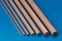 Preisvergleich Produktbild Nussbaum-Rundstab 5 mm