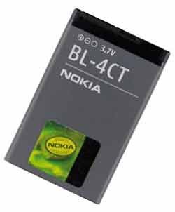 Nokia BL-4CT Polímero de Litio 860mAh 3.7V batería Recargable - Batería/Pila Recargable (860 mAh, Polímero de Litio, 3,7 V, Gris)