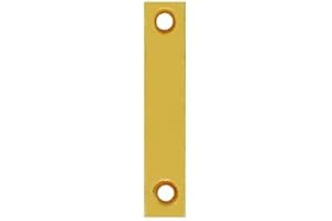 HARDWARE FOR YOU LTD 1 Steel Brass Plated Striking Plate
