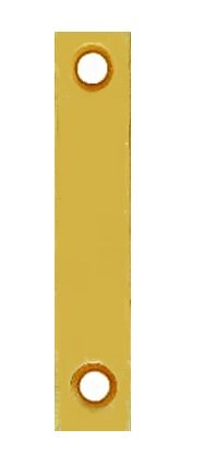 HARDWARE FOR YOULTD 1 STEEL BRASS PLATED STRIKING PLATE