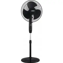 DM Purest - Luminous VirratAire Pedestal Fan (450mm) Black, Pack of 2