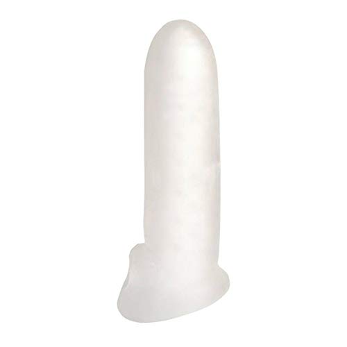 JIELUO Brand Fat Boy Stretchy Cock Extender or J/O Sheath - Clear