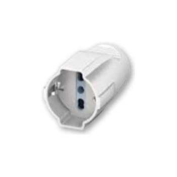 Presa Volante BTicino Multistandard | Italiano Bipasso E Tedesco | 2P+T, 16A, Bianco | Per Prolunghe, Viaggi, Casa - Foto 9