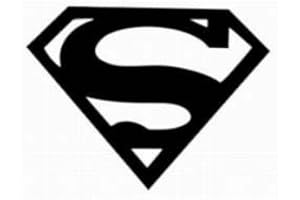 1st-Class-Designs Superman Free P & P Autocollant décoratif pour voiture Van Bike