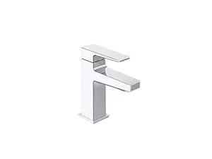 Kohler - 22538IN-4-CP Hone Metal Pillar Tap (Chrome Finish, Silver)