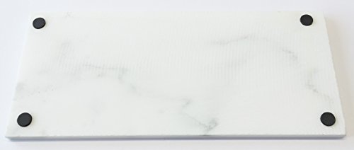 MARMOR- DEKOPLATTE ca 30 x 13 cm. 1 STÜCK Marmorplatte. - 2