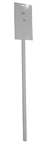 Preisvergleich Produktbild Rodet 0049601 Buchstabe zuammengebaut weiß Standfuss Boxenständer